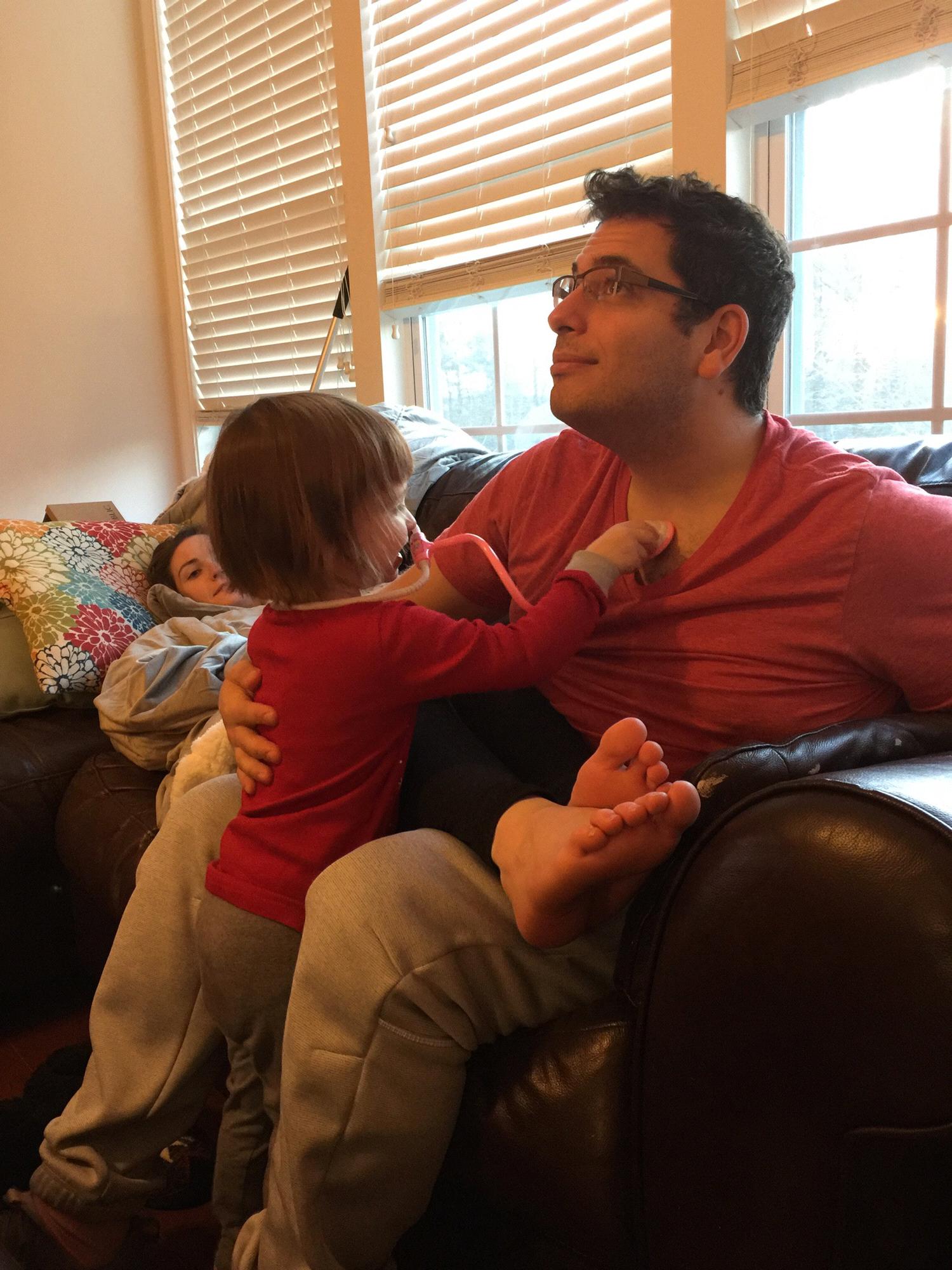 A future doctor in the making...