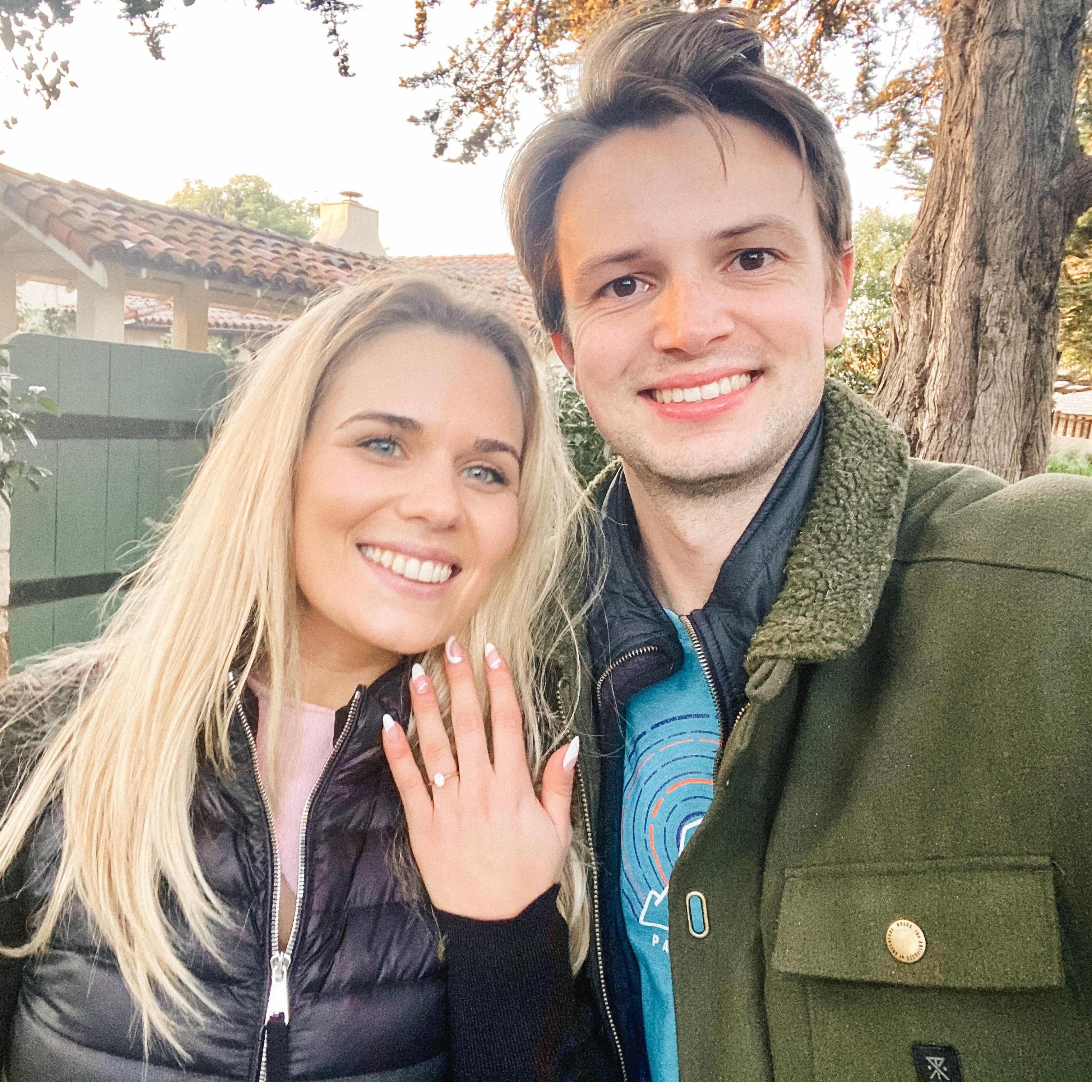 The day we got engaged!