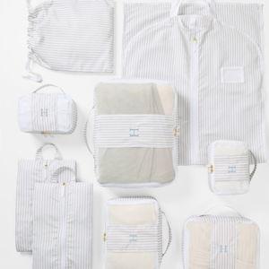 Mark & Graham 9 Piece Packing Cube Set with Garment Bag; Customized