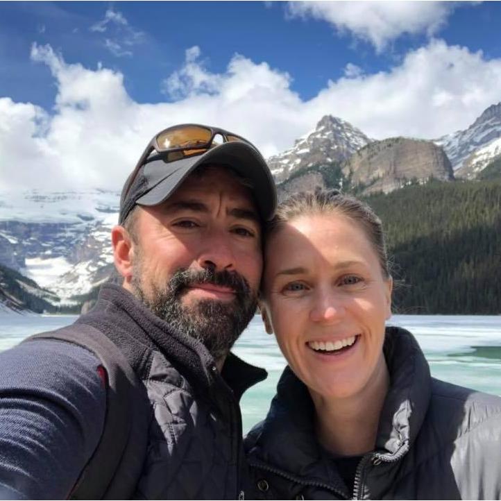 Lake Louise selfies (also in Banff, Canada)