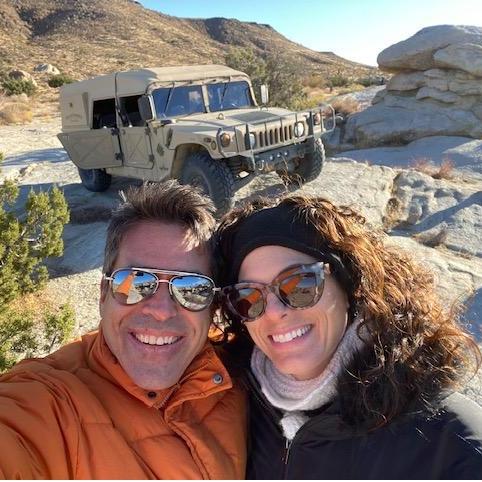 On New Year's Eve of 2020, we spontaneously decided to rent a Humvee to take a tour of Joshua Tree with my nephews to ring in the New Year.