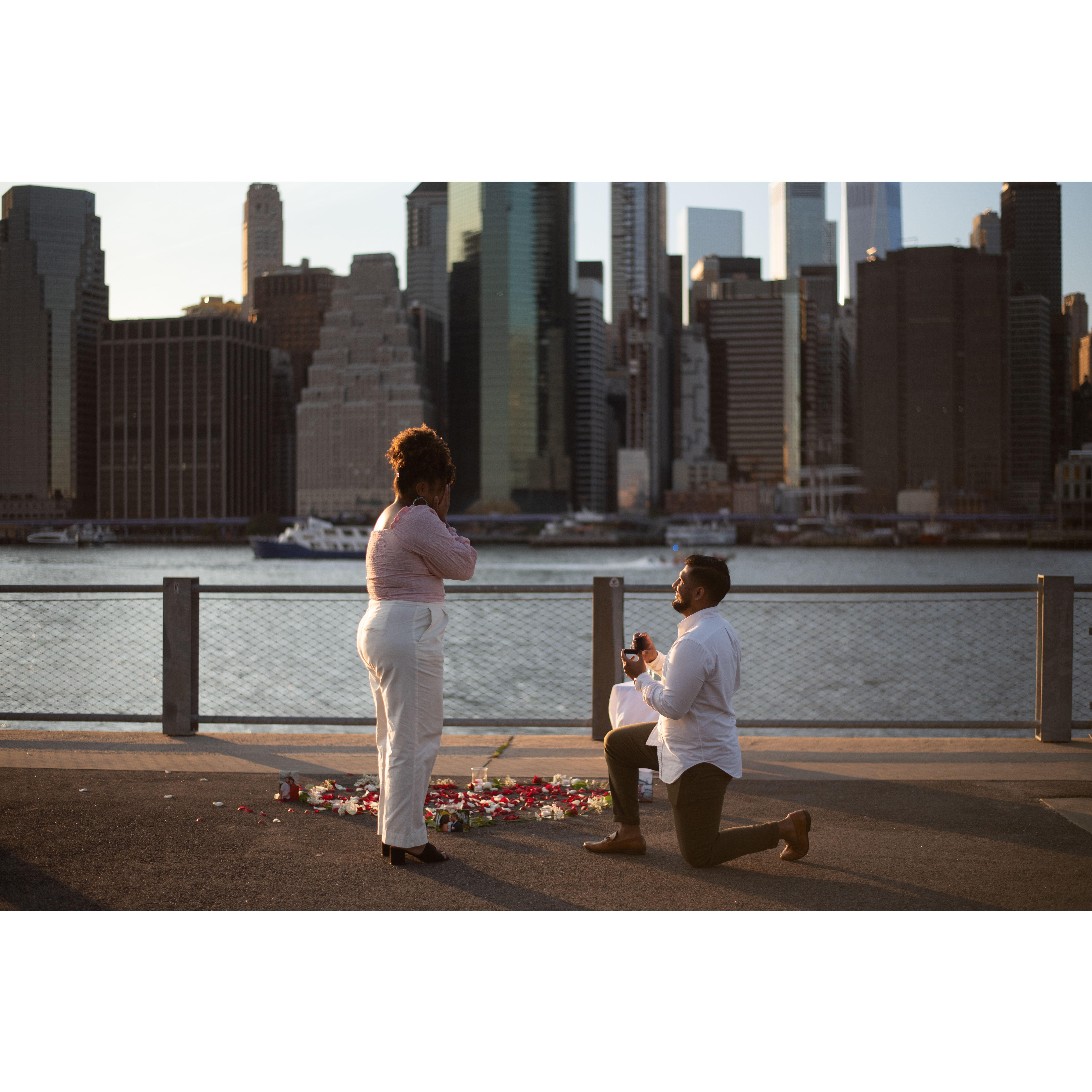 our engagement - NYC 2021