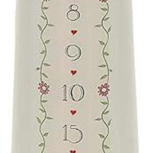 Celebration Candles Wedding Unity 15-Inch 1 to 50 Year Numbered Countdown Anniversary Candle, White, 3x15