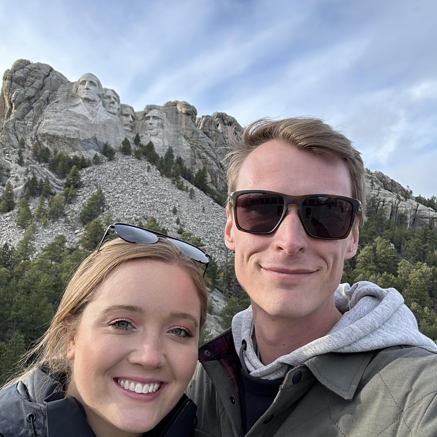 Ann’s first time seeing Mount Rushmore even though she’s lived in South Dakota all her life!