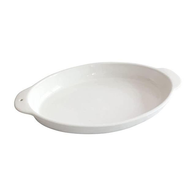 Nora Fleming Oval Baker Pinstripes