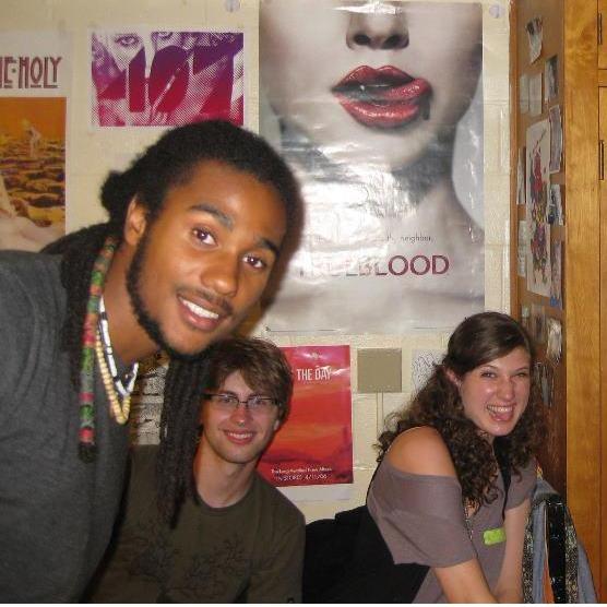 Technically our first photo together, 3 years before ever dating. 2011