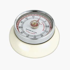 Cream ZASSENHAUS Magnetic Retro 60 Minute Kitchen Timer, 2.75-Inch | Nordstrom