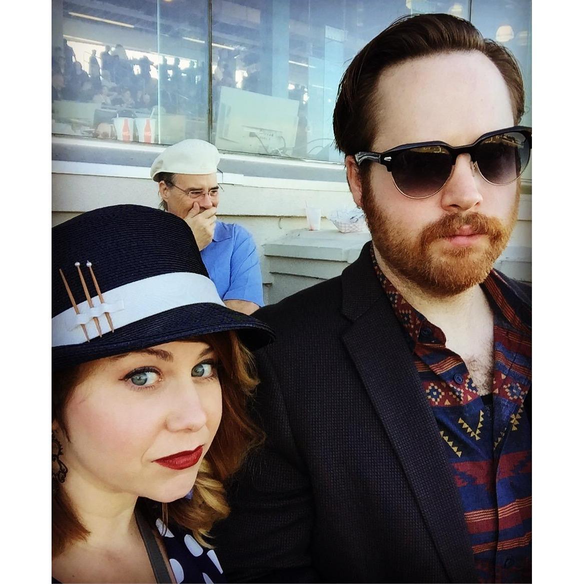 We lost our bet, the guy in the back seems to think it's funny.