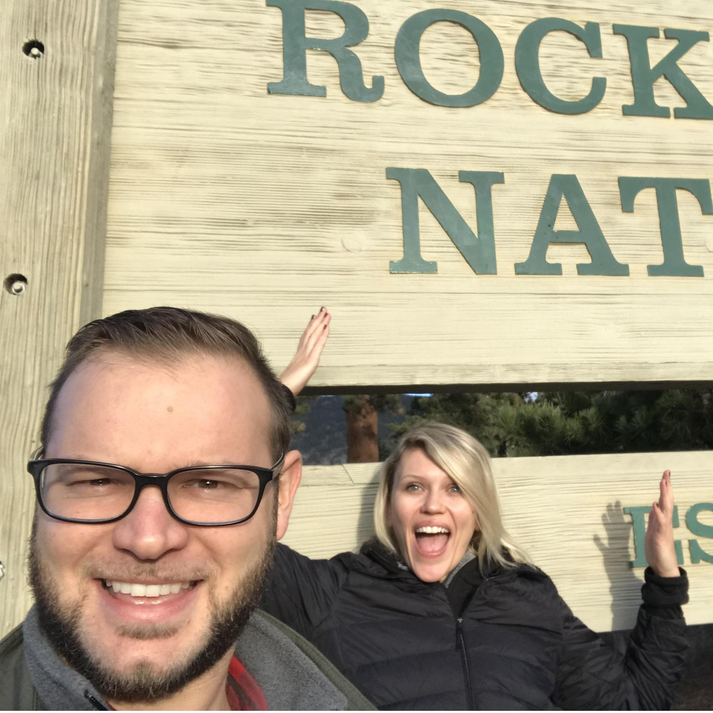 Excited to be in Rocky Mountain National Park