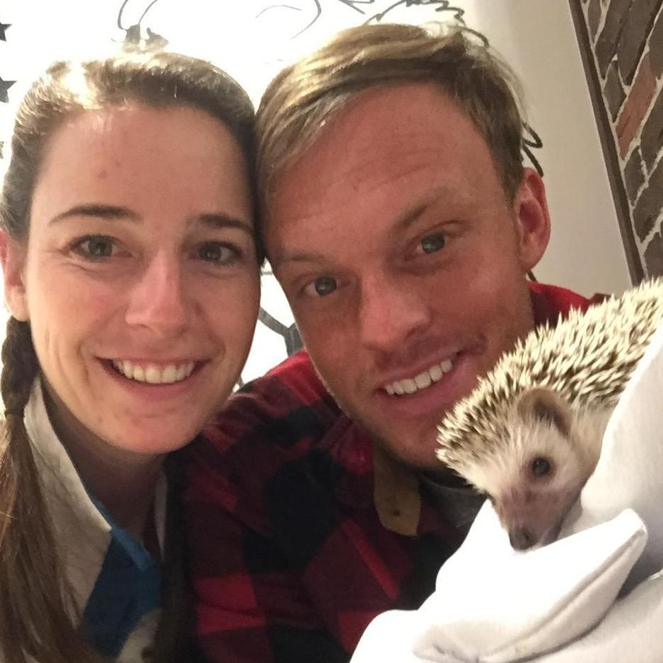That one time we got to pet a hedgehog (with gloves on) in Japan