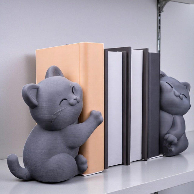Playful Cats Bookends | Cat Lover Decor