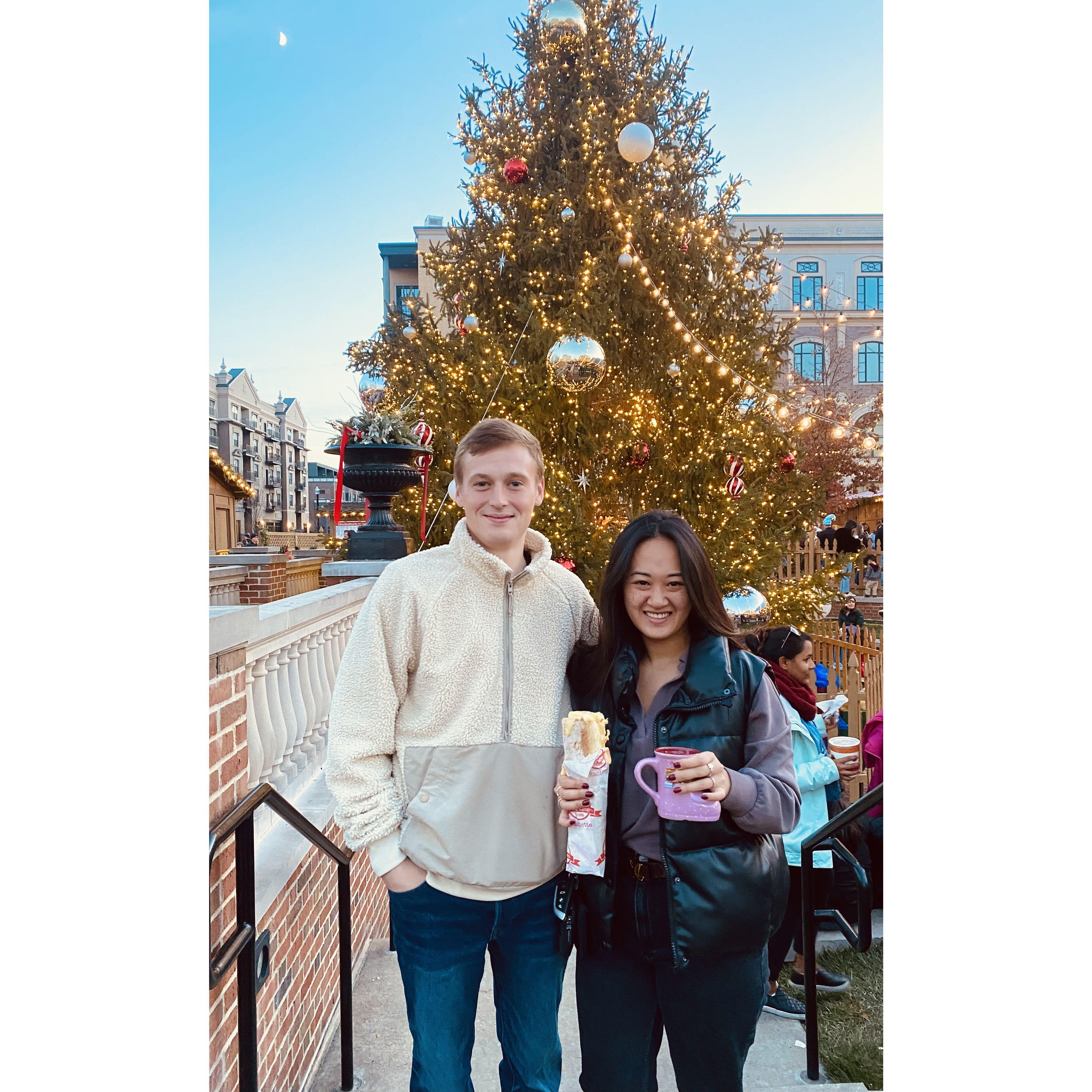 First christkindlmart together!