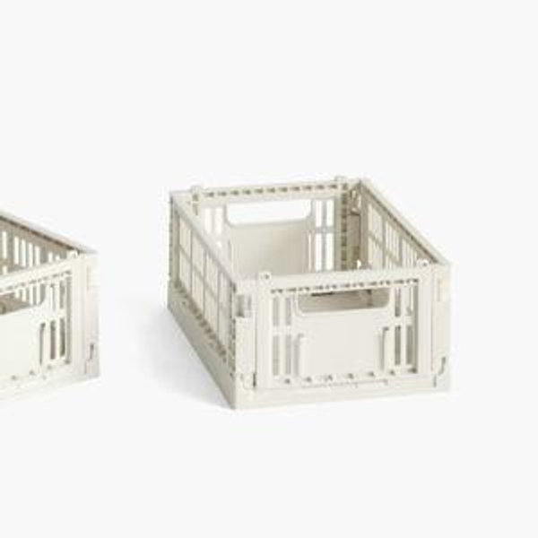 Recycled Colour Crate White