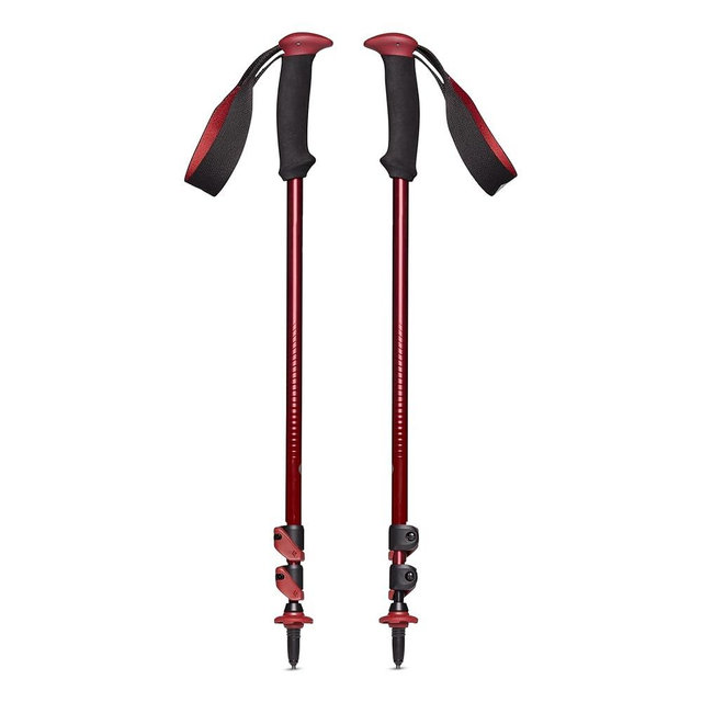 BLACK DIAMOND Trail Back Trekking Poles (Pair) | Durable Aluminum | FlickLock Adjustability | Comfortable Grips for Hiking & Backpacking