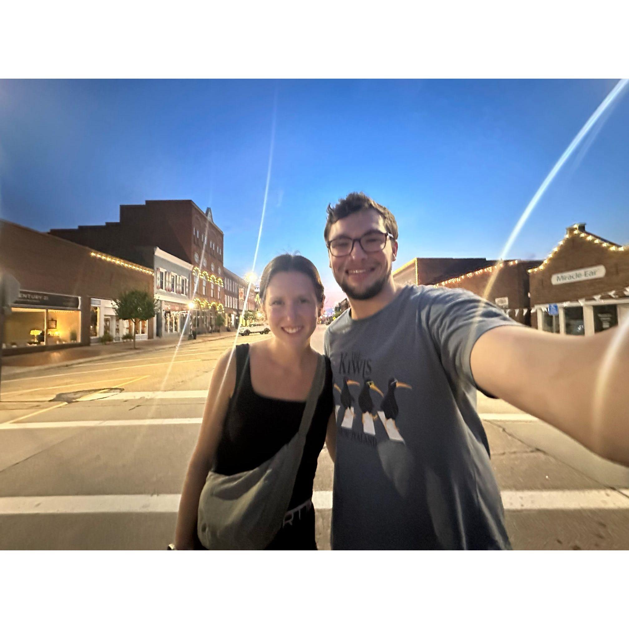 Julia has just moved to Pella to start her first year of teaching and Blake visited to help her settle in!