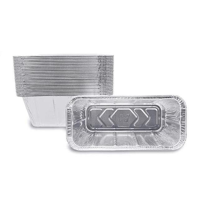 Fig & Leaf (30 Pack) Compatible with Blackstone Grills for 36 and 28 Inch Griddle l Rear Grease Cup Liners l Heavy-Duty Disposable Aluminum Foil