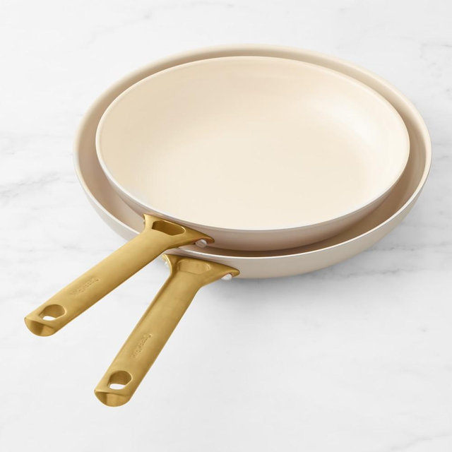 GreenPan™ Reserve Ceramic Nonstick 10 & 12" Fry Set, Taupe
