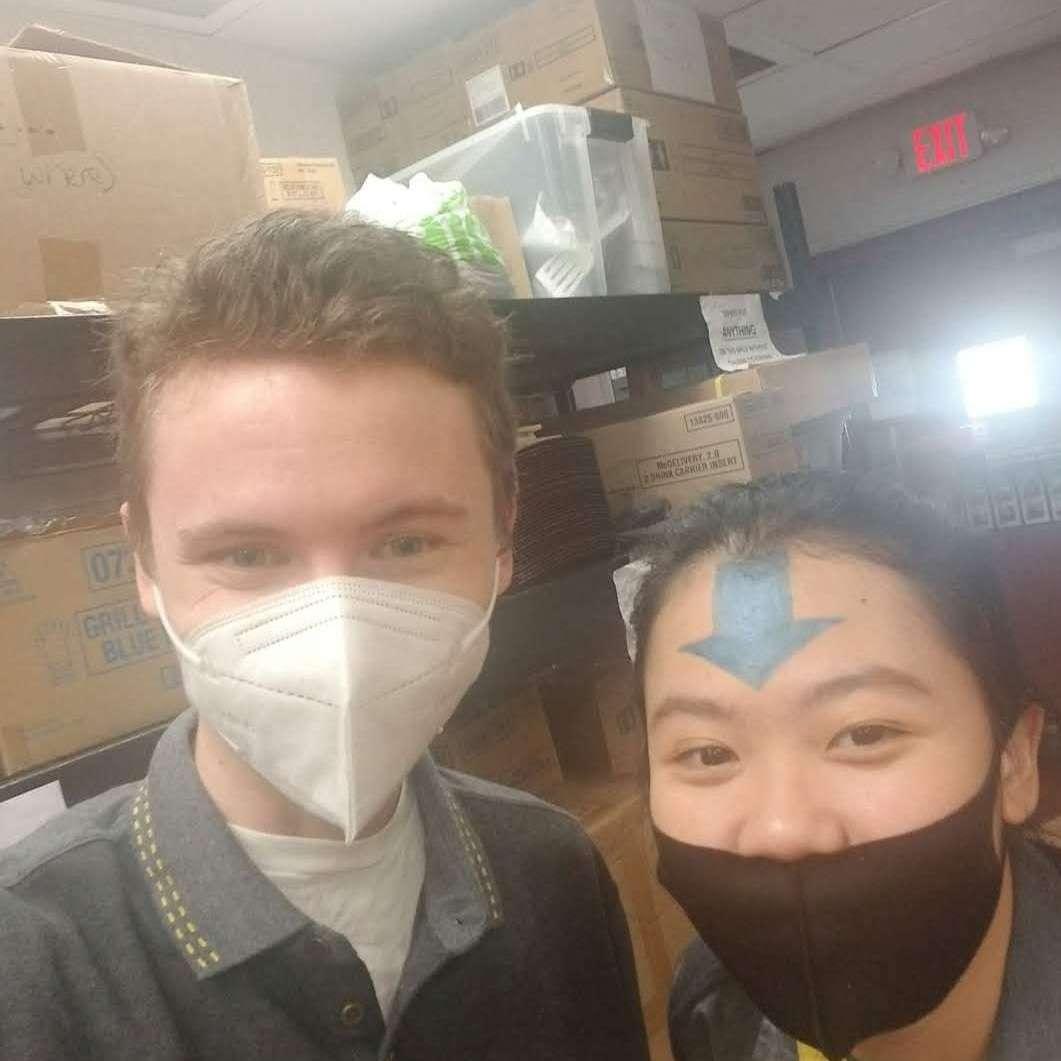 Our first ever picture together