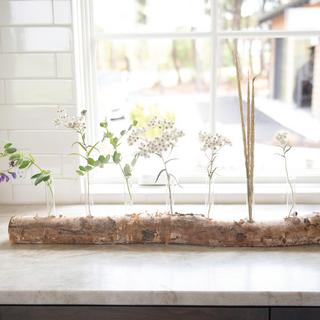 8-Piece Vase & Log Base Set