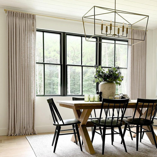 TWOPAGES Pinch Pleated Curtain 96 Inches Long Burlywood Faux Linen Textured Curtain for Living Room, Lined Light Filtering Drape (1 Panel, 26W x 96L)