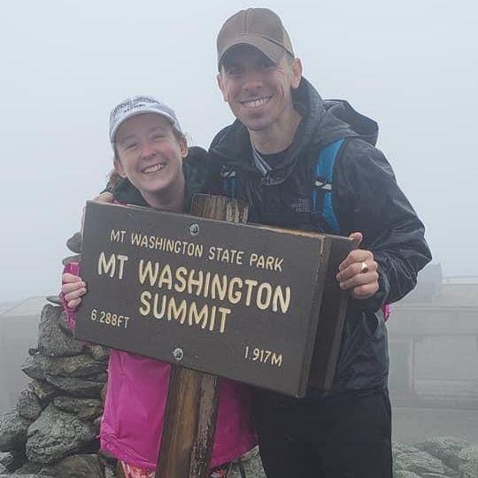 Our first (of 15 completed so far) state high point - New Hampshire 2021