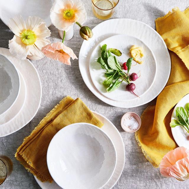 Relish Weave Textured Melamine Dinnerware - Cereal bowls