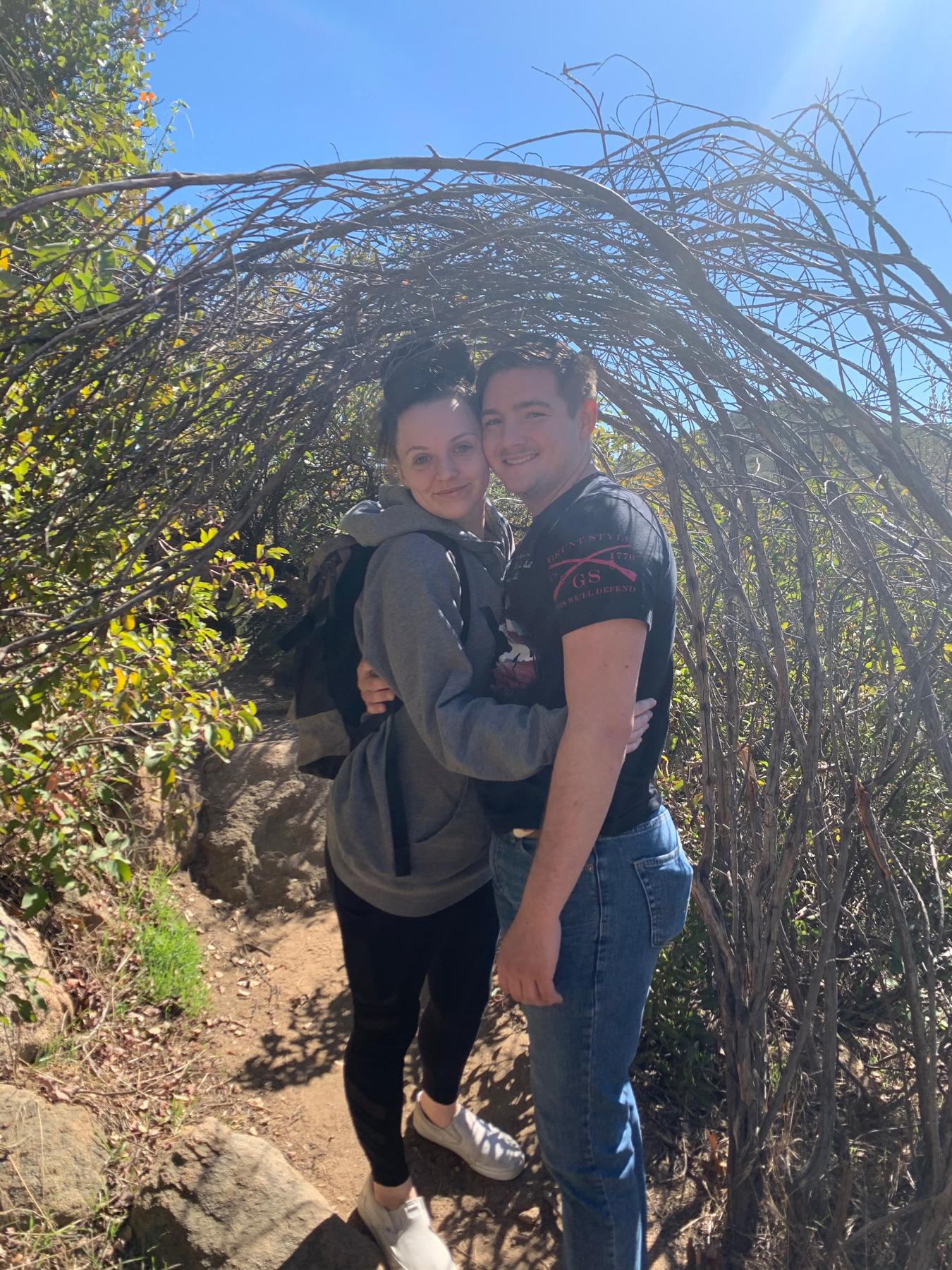 First hike