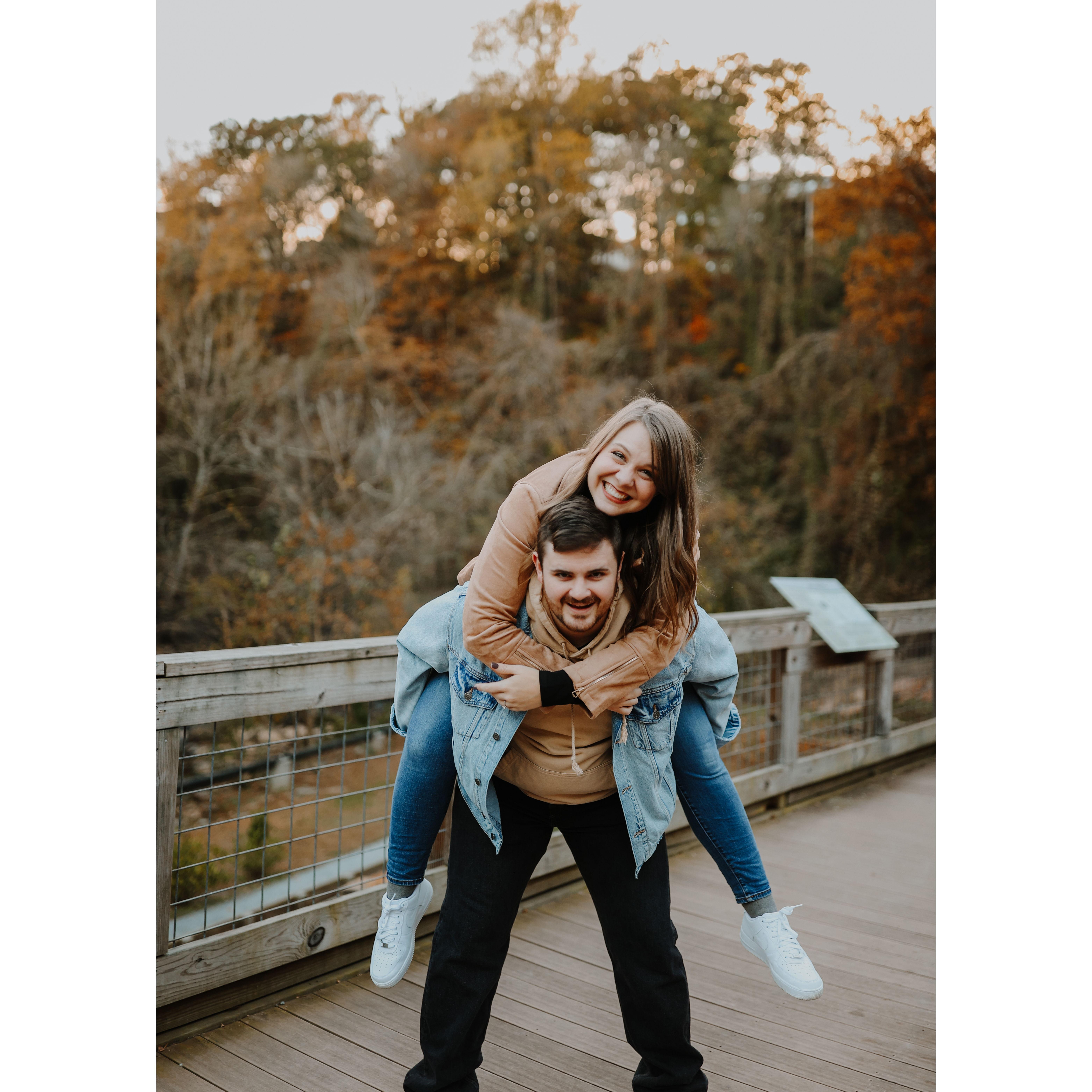 Some of our favorite photos from our engagement shoot.