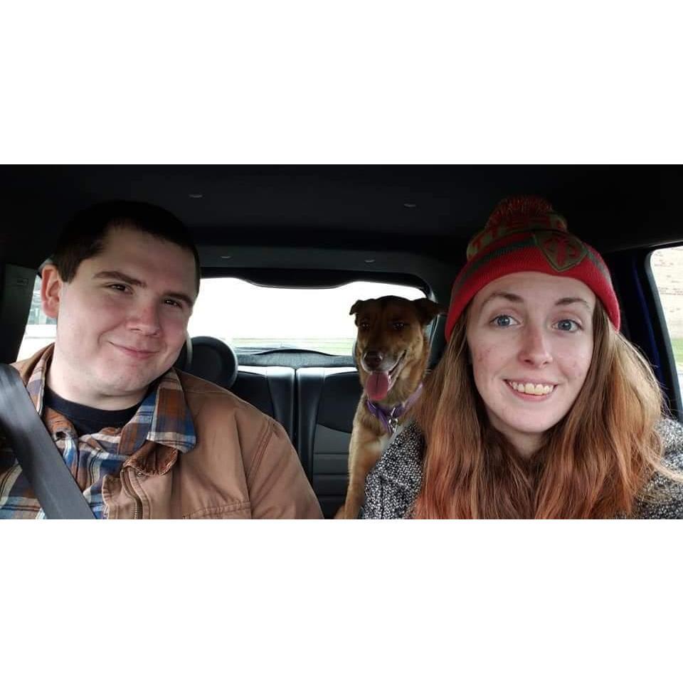 November 17, 2018: We adopted a dog together! Gracie.♥