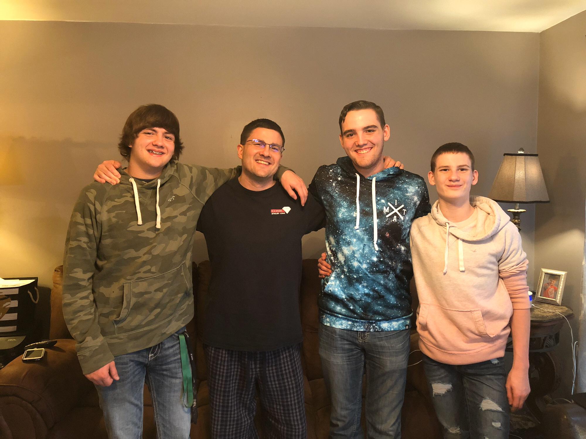 These boys are everything (we are missing Harley in this one).