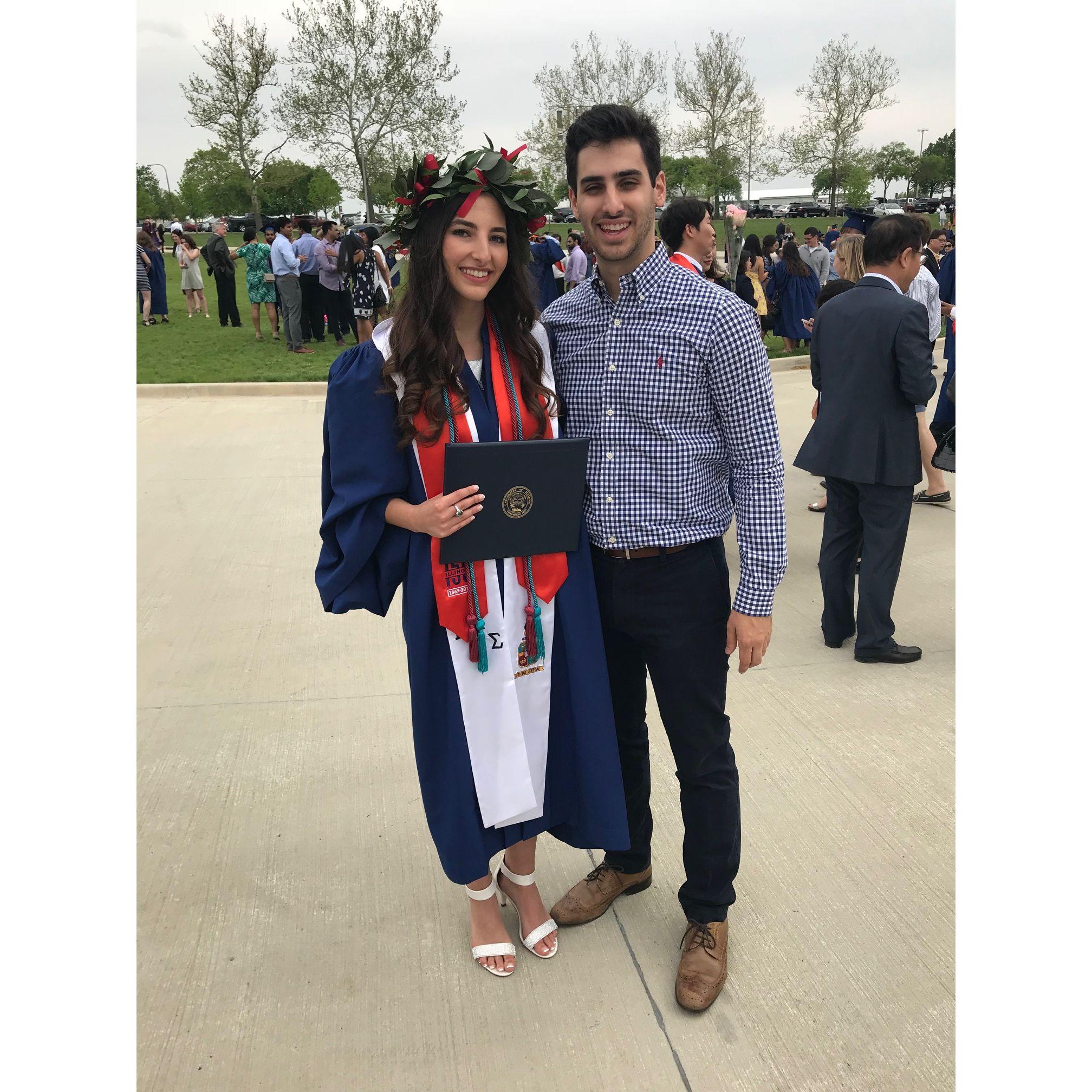 Valentina's Graduation in May of 2018