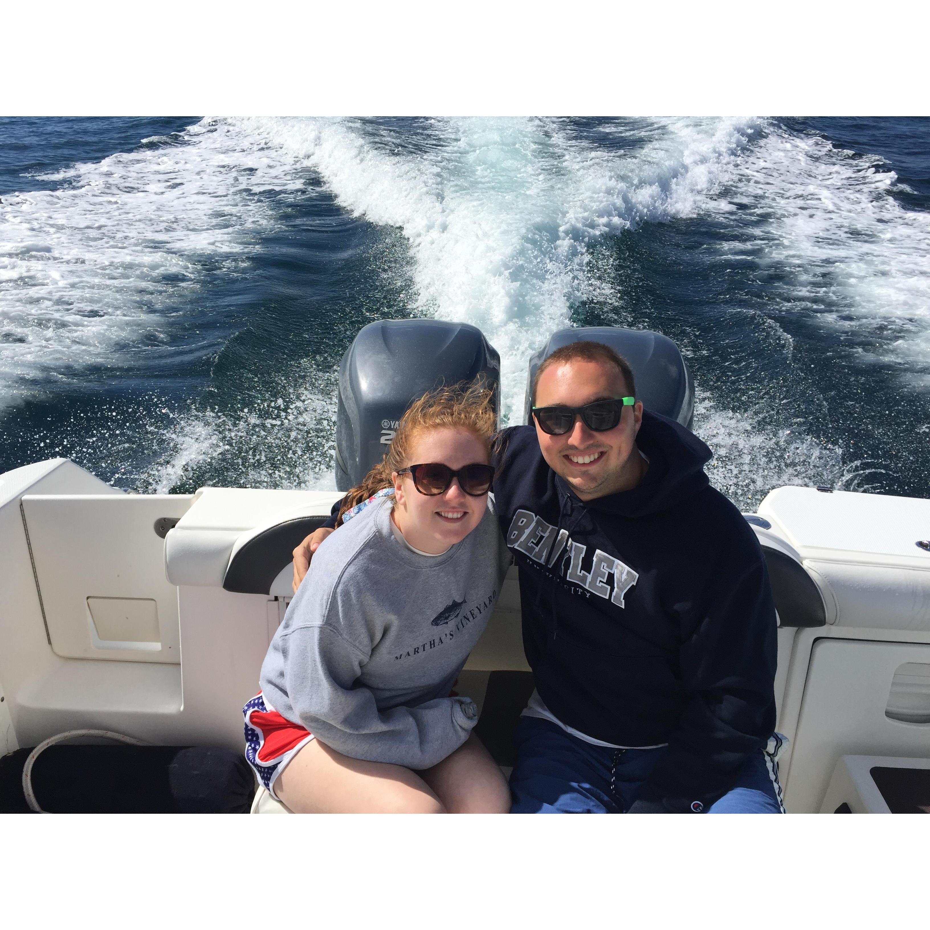 A boat ride up to Scituate, July 2016