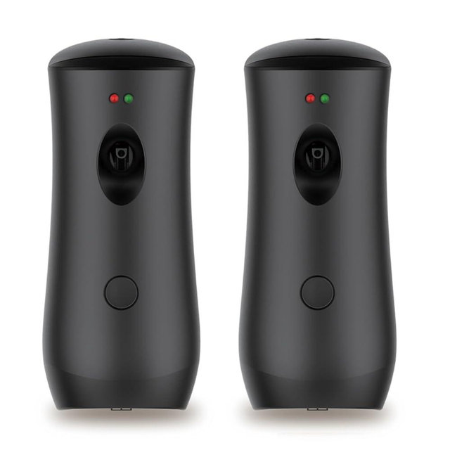 Automatic Air Freshener Spray Dispenser (2-Pack), Free Standing or Wall Mounted Adjustable Aromatherapy Machines for Home, Indoor, Bathrooms, Offices, Hotels and Commercial Places (B-01)