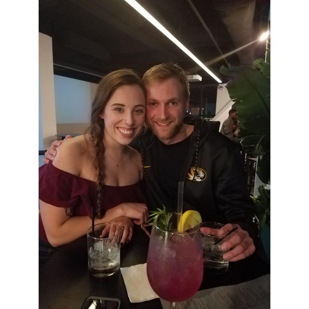 Columbia, MO 2019. This was our first picture together.