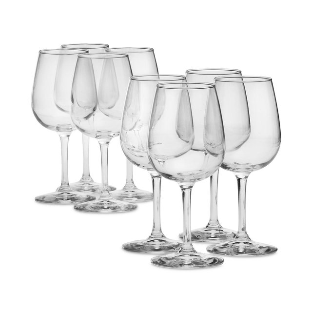 Arch Studio Stemmed Wine Glasses, Set of 8, Exclusively at Macy's