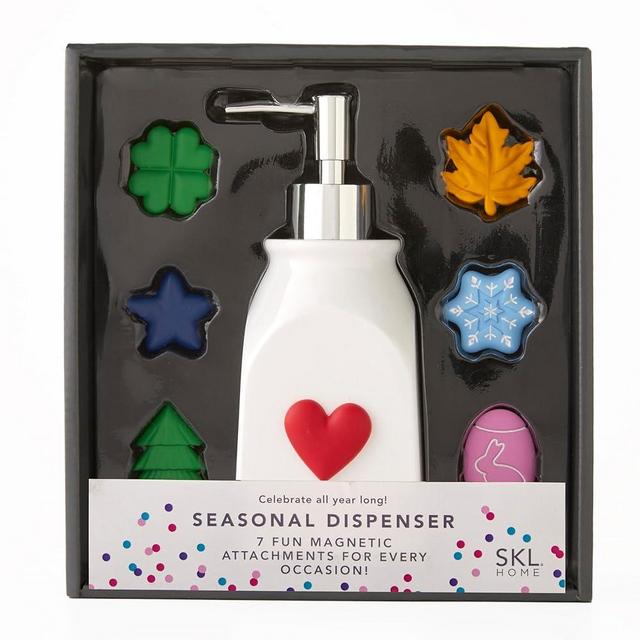 SKL Home Seasonal 8 Pc Lotion Dispenser