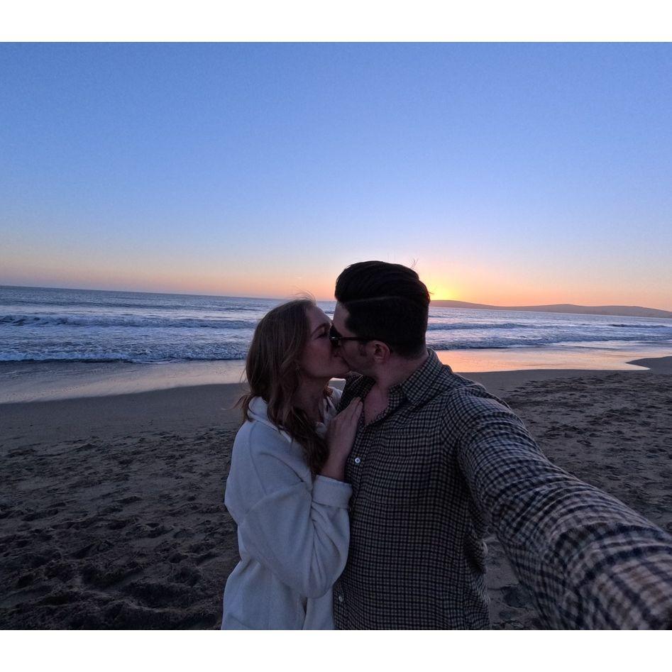 Thanksgiving on the coast 2023... little did I know David would be proposing 2 days later.