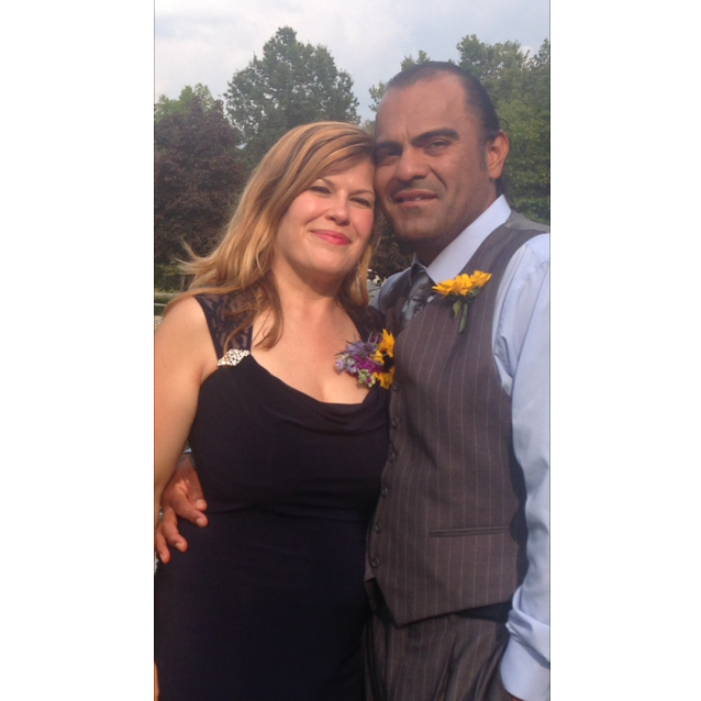 This picture was taken at Allison's sister Julianna and brother-in- law Tim's wedding in 2015.