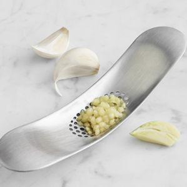 Joseph Joseph Garlic Rocker Crusher Mincer Press Dishwasher Safe, Stainless Steel