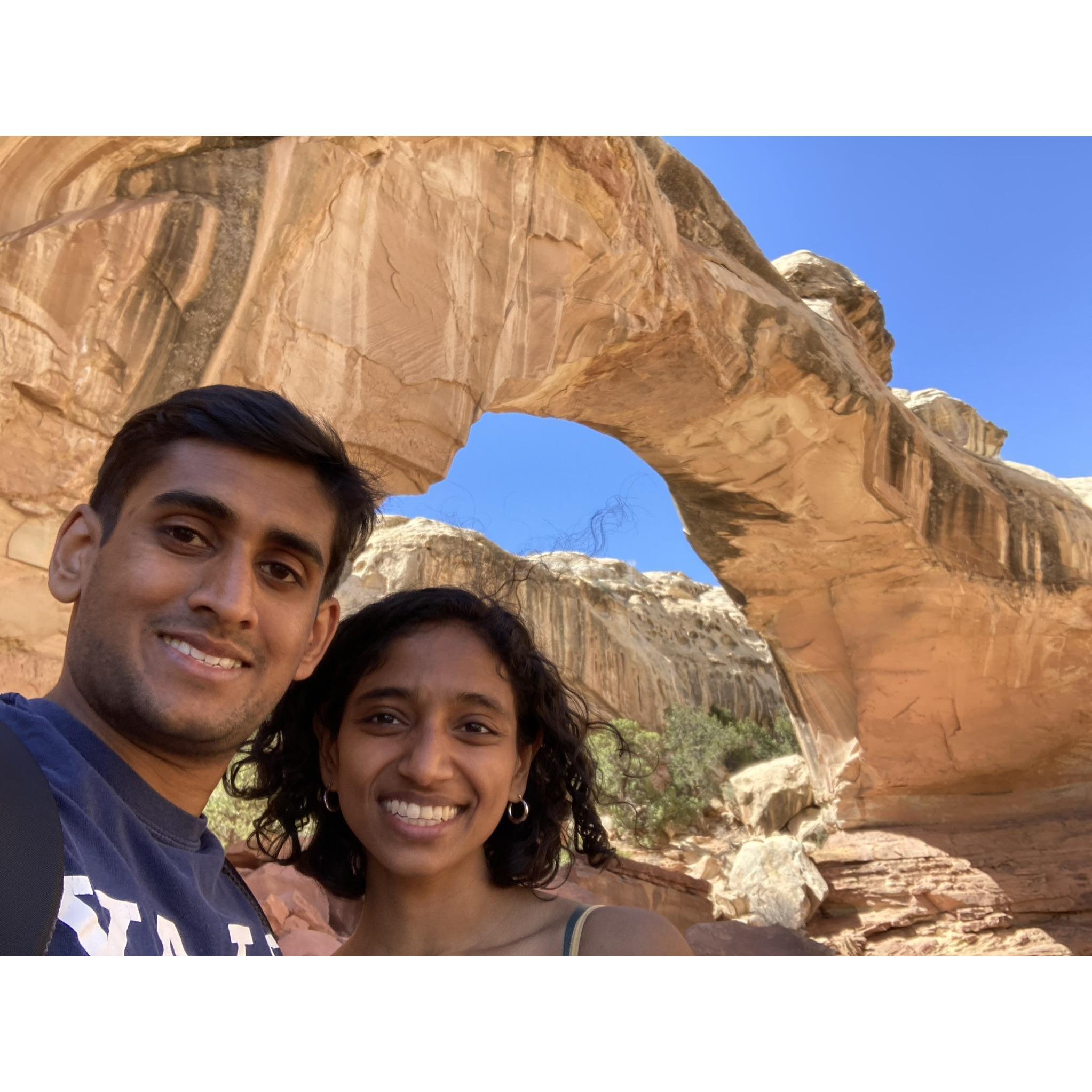 Hickman Bridge at Capitol Reef Park