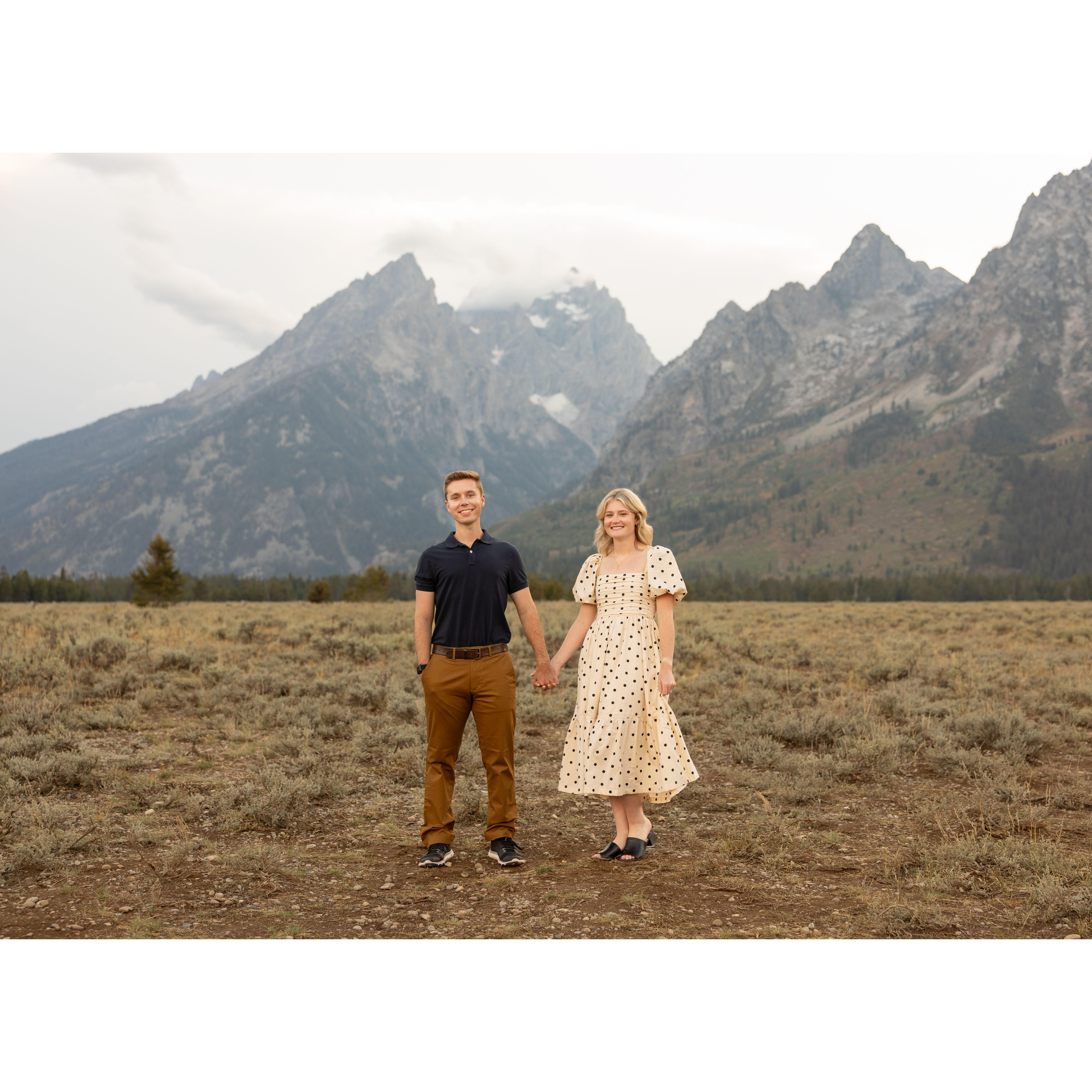 Engagement Shoot in Grand Tetons, September 2024