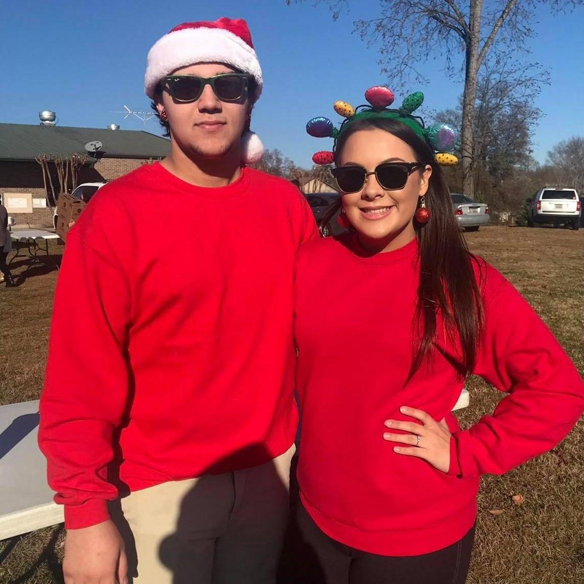 Christmas outreach in 2017.