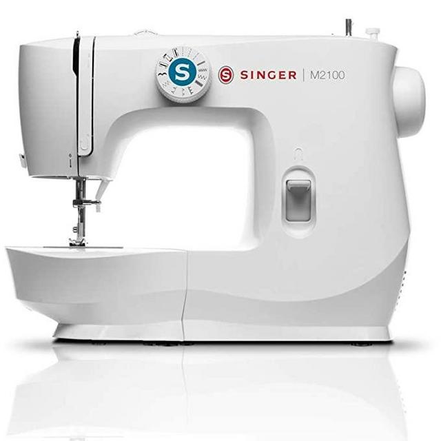 SINGER | M2100 Sewing Machine with 63 Stitch Applications, & Easy Stitch Selection - Perfect for Beginners - Sewing Made Easy