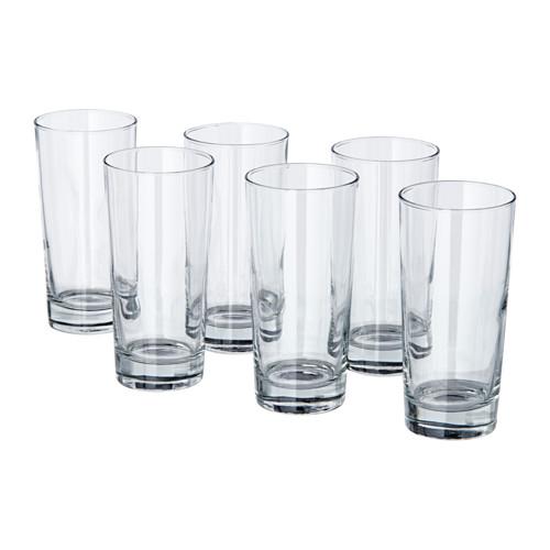 GODIS Glass, clear glass, 14 oz