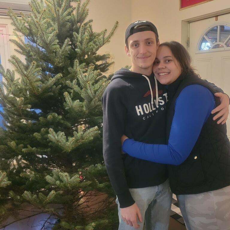 First Christmas tree together
