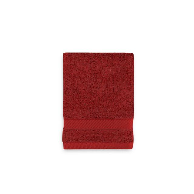 Wamsutta® Hygro® Duet Washcloth in Wine