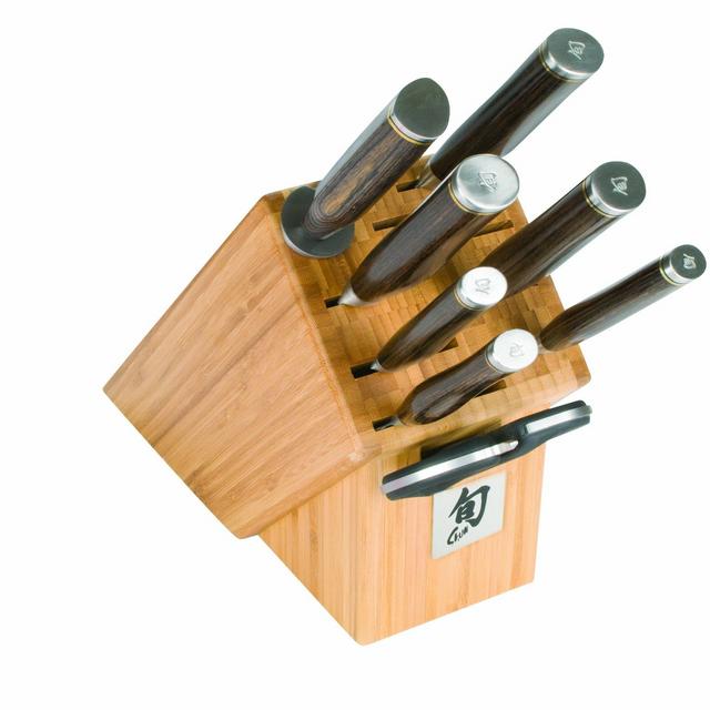 Shun Premier 9-Piece Gourmet Block Knife Set