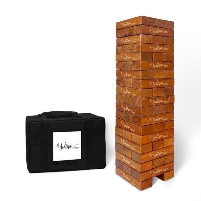 Customized Giant Tumbling Timbers - Stained