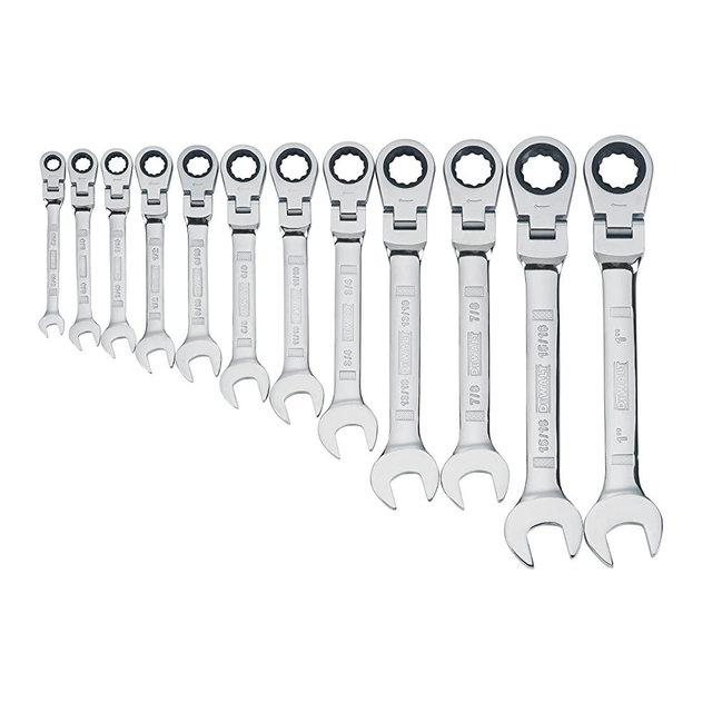 DEWALT Ratcheting Wrench Set, SAE, Flexible, 12-Piece (DWMT19231)