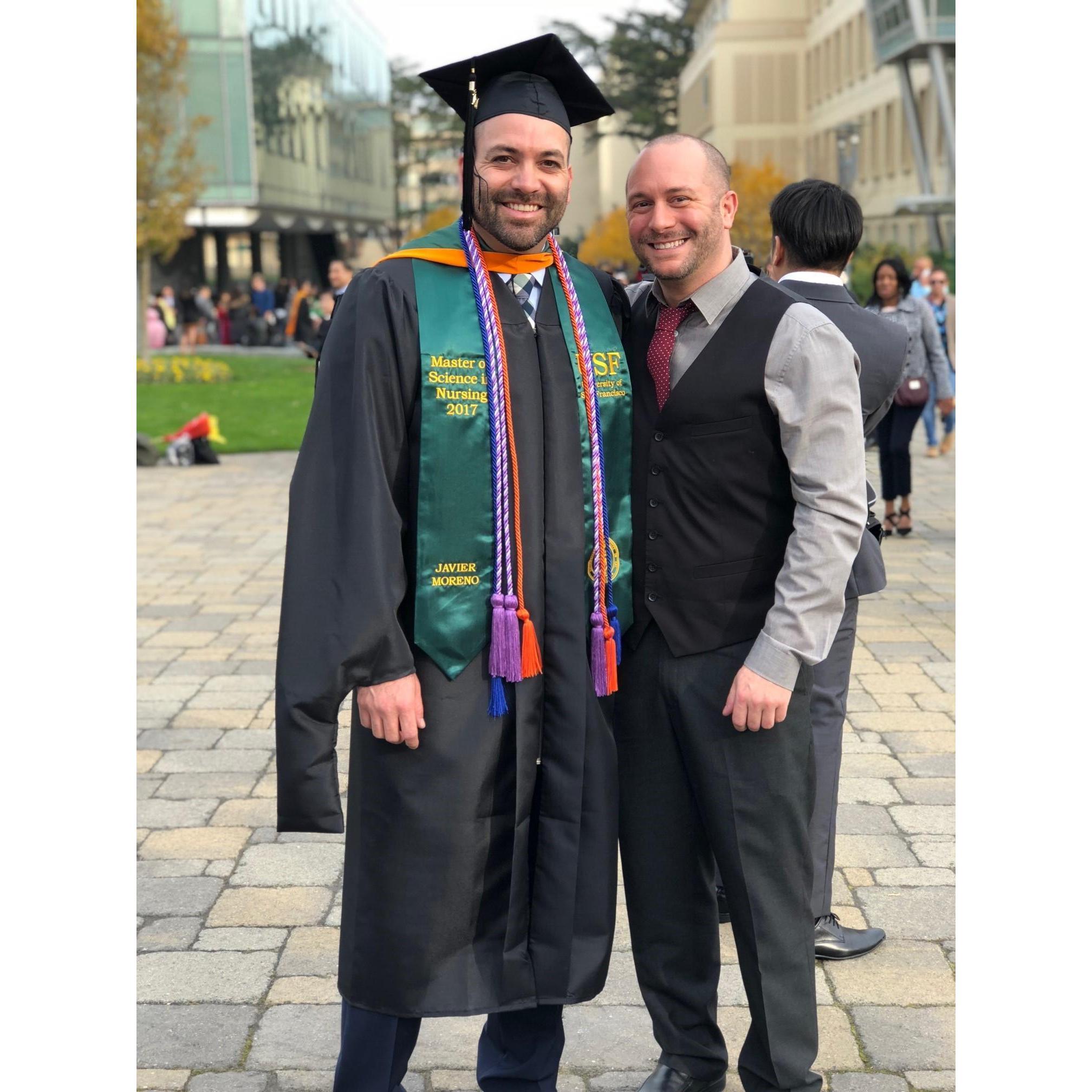 Javier's Graduation from USF with a Masters of Science in Nursing